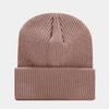 2026 Nuevo Gorro de Punto Yuanbao Grueso para Otoño e Invierno Estilo Europeo y Americano Versátil Parte Superior Redonda Ala Enrollada Moda Gorro de Punto de Color Sólido
