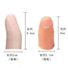 Dediles mágicos, de alta calidad, dediles realistas para el pulgar, accesorios para baile de pulgares con luz, luces para dedos, actuación de TikTok
