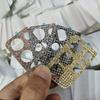 Para Samsung S21 moldura de diamante S21Plus película de lente com strass Ultra anel protetor de metal para câmera traseira