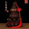 Adorno de Cobre Tianyi con Tapa Abierta de los Ocho Trigramas y la Matriz de las Nueve Tortugas Tianyi para Decoración de Bendición del Hogar Regalo