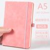 Cuaderno A5 con Inserto para Bolígrafo, Superficie Suave, Libreta Moderna y Sencilla, Set de Cuero PU, Páginas Interiores Engrosadas con Logotipo Imprimible