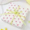 Rollo Grande de 6 mm Cinta de Gasa Translúcida Hilo de Leche Hilo de Nieve Doble Cara Hecho a Mano DIY Accesorios para el Cabello Accesorios de Lazo Decoración de Boda