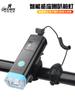 Farol de lâmpada de bicicleta carregando luz forte lanterna noturna equipamento de equitação de mountain bike acessórios de lâmpada de bicicleta