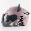 Capacetes Infantis, Capacetes de Segurança para Veículos Elétricos Transfronteiriços de Comércio Exterior, Capacetes de Motocicleta com Desenhos, Capacetes para Estudantes e Crianças, Capacetes para Pais e Filhos