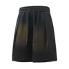 Conjunto de Polo Falso de Duas Peças de Alta Qualidade da Marca Nasa para Homens, Conjunto de Duas Peças com Shorts Casuais de Manga Curta para o Verão, Tendência