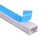 Canaleta de Alambre Cuadrada 40cm Set Transfronterizo Canaleta de Alambre PVC Canaleta de Alambre Autoadhesiva Varias Especificaciones y Longitudes