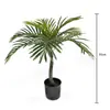 Planta Grande de Simulação Palmeira Areca Planta em Vaso Decoração de Sala de Estar Interna Samambaia Rabo de Peixe de Chão Planta Verde Falsa Ornamento Bonsai