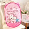 Novos suprimentos domésticos cesta de armazenamento fofa cesta de roupa suja de desenho animado cesta de roupa suja cesta dobrável cesta de brinquedos e diversos