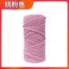 Cuerda de algodón de múltiples hilos de color de 3 mm, cuerda multicolor de 4 mm, para regalos hechos a mano, cuerda de hilo de algodón, cuerda para manualidades, cuerda para colgar
