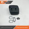 Acessórios para motosserra HUS 61 268 272 272XP 268K 272S conjunto silenciador tubo de escape de chaminé