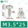 Tornillos Autorroscantes de Acero Inoxidable 304 Cabeza de Paraguas Ranura Phillips M2~M6 en Stock Estándar de Guangdong Tornillos Pequeños Autorroscantes Ranura Phillips al por Mayor