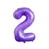 Globo Digital de Papel de Aluminio de 40 pulgadas Forma de Set de Cumpleaños Suministros de Decoración para Fiestas Globos con Números de Cumpleaños Venta al por Mayor