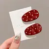 Pinzas para el flequillo de niñas sin marcas, Pinzas laterales, Pinzas de colores estilo escolar Dopamina para el flequillo, Accesorios para el cabello, Pasadores para el cabello infantiles estilo coreano