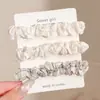 Gomas para el pelo cubiertas de cuero para mujer, diseñadas para no apretar ni dejar marcas en el cabello, scrunchies negros, gomas elásticas para el pelo para niños, alta elasticidad, gomas para el pelo duraderas