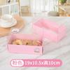 Caja de Empaque para Rollo de Pastel, Caja para Postre Rollo Suizo de Toalla, Caja para Llevar Postres, Caja Transparente para Rollo de Pastel