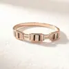Nova Pulseira de Aço Titânio com Preço Especial para Mulheres em Formato de C Fashionável com Diamantes Resistente à Cor Alta Qualidade Joia para Melhor Amiga