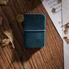 Mini cuaderno de mano ultrapequeño, contabilidad manual, cuaderno de piel de vaca, lindo, portátil, para viajes, diario, contabilidad