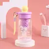 Vaso de Agua de Verano, Vaso de Plástico Infantil, Vaso Femenino con Separación de Agua y Té, Vaso con Popote para Té, Vaso Regalo de Gran Capacidad para Estudiantes Venta al Por Mayor