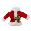 Decoraciones Navideñas Nuevas Transfronterizas Colgantes de Ropa Tejida de Papá Noel Decoraciones para Árbol de Navidad del Hogar