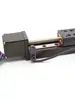 Módulo de Mesa Deslizante Linear de Tamanho Micro com Rosca Positiva e Negativa, Motor de Passo 28, Fuso Trapezoidal, Bancada Elétrica, Elevação por Trilho Guia