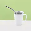 Nuevo Vaso Shot Mini de Acero Inoxidable 304 de Doble Capa con Asa Portátil Taza de Café Colorida de 3 oz para Coche