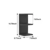 Estante de Pared Decoración Colgante Panel de Pared Adorno Estante Figura de Muñeca Caja Ciega Almacenamiento Montado en Pared Colocación