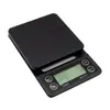 Balanza Digital de Peso en Gramos para Café Preparado Manualmente en Casa, Temporizador de Pesaje Preciso de 1 Gramo, Balanza Digital Multifuncional para Hornear