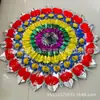 Peças de Guirlanda Brilhantes, Materiais para Guirlanda, Coração de Guirlanda 2m Flor de Guirlanda Coração, Suprimentos Funerários Guirlanda Atacado