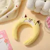 Diadema linda de Conejo Policía con Sombrero, Diadema de Orejas de Conejo, Pasador para el Cabello de Desempeño Infantil, Accesorio para el Cabello para Fotos en Parque de Atracciones