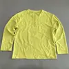 Camiseta Casual de Otoño Nueva de Manga Larga con Cuello Henry Estilo Minimalista para Mujer, Holgada, Diaria, Color Sólido, Transpirable, Capa Base