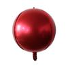 Globo de papel de aluminio 4D 10 pulgadas 15 pulgadas 18 pulgadas 22 pulgadas 32 pulgadas 50 pulgadas decoración redonda 4D venta al por mayor globo de cumpleaños