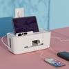 Caja de Almacenamiento para Router, Enchufe, Estante para Decodificador de TV, Organizador de Cables para Módem Inalámbrico