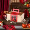 26 Cajas de Empaque para Galletas de Año Nuevo, Pasteles, Especialidades, Regalos del Año de la Serpiente, Cajas de Regalo Estilo Chino, Cajas Portátiles para Postres con Tapa, Al Por Mayor