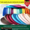 Arenques brancos em estoque fábrica atacado algodão wrap webbing cor algodão preto casa
