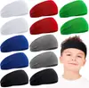 Moda Europea y Americana para Adolescentes, Niños y Niñas de Amazon, Cinturones Antitranspirantes Guiadores de Sudoración para Fitness, Diademas Deportivas Absorbentes de Sudor, Diademas