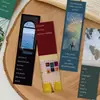 Marcadores Qiyu 30 Marcadores de Paisaje Creativos Artísticos DIY Decoración para Lectura Estudiantil Material de Papel Tarjetas de Anotación