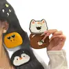 Lindos Adorables Estilo Animal de Mascota Flequillo Pegatinas Suaves Lindos Dibujos Animados Femeninos Divertidos Cabello Rebelde Pegatinas Mágicas Herramienta de Peinado Accesorios para el Cabello