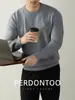 [Lã de Ovelha X Modal] Aquecimento Infravermelho Distante e Malha Bordada Quente para Outono e Inverno Malha Interna Macia e Sedosa