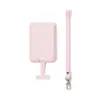 Adecuado para Lanyard Magnético Magsafe Portatarjetas Antiperdida iPhone16Promax Portatarjetas Magnético de Cuero PU Transfronterizo