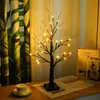 Lámpara de árbol iluminada con luces de Navidad LED transfronteriza, luz decorativa de ambiente interior, luz nocturna de calabaza fantasma para fiesta de Halloween