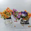 Ramo de Flores Artificiales de Gloria de la Mañana de 7 Ramas Más Vendido Transfronterizo para Decoración de Proyectos, Flores Falsas, Flores Artificiales para Decoración del Hogar