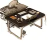 Mesa de Café Tatami Pequeña de Moda para Dormitorio, Mesa Baja para Repisa de Ventana, Mesa de Cama Minimalista Estilo Japonés