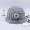 Gorro de lana de otoño e invierno para mediana edad, gorro de invierno con forro polar cálido para niños, gorro de abuela para personas mayores, suegra, señora mayor 60-70-80 años