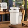 Caneca de Café Octogonal Americana Aço Inoxidável 304 Elegante Copo com Isolamento a Vácuo Portátil para Exterior Ciclismo Esportes Copo para Carro