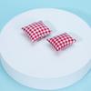1:12 mini casa de muñecas CASA DE MUÑECAS miniatura comida y juego DIY tela sofá almohada accesorios de tiro adornos