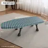 Tabla de Planchar, Mesa de Planchar de Madera Maciza, Tabla de Planchar Plegable para el Hogar, Almohadilla Pequeña de Madera Maciza para Planchar de Escritorio, Soporte para Almohadilla de Planchar