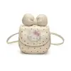 Bolsa Infantil Nueva Caricatura Lindo Moño Mini Billetera Estampado de Gato Bolsa Cruzada para Niños y Niñas Bolsa para Auriculares
