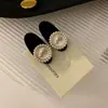 Pinza para el pelo de terciopelo negro Otoño e Invierno Letra Pequeño Aroma Retro Francés Clip Lateral Accesorios para el Cabello de Otoño e Invierno Pinza Clip