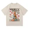 Camiseta de Moda Sabrina Carpenter Short N Sweet Live on Tour