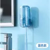 Vaso para enjuague bucal doméstico Aiswei, vaso para cepillo de dientes sin perforación, juego de vasos para cepillos de dientes con drenaje y a prueba de polvo para baño